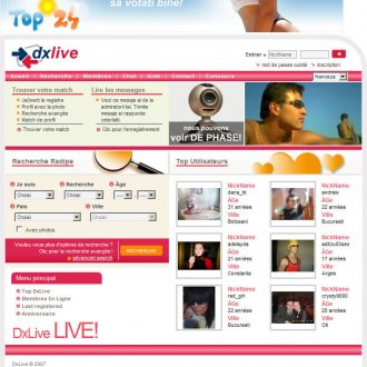 DxLive.eu, Dating Site